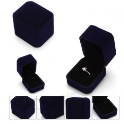 Wholesale customized high quality Velvet Necklace Jewelry Boxes with your logo