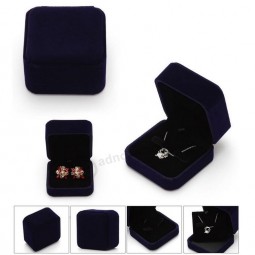 GroßhandeL angepasst Samt Kunststoff Schmuck Anhänger Box günstigen Preis