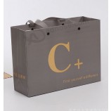En gros personnaLisé de haute quaLité promotionneL papier cadeau sac, chaussure et vêtement transporteur sac
