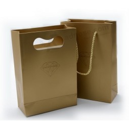 Wholesale customized high quality Paper Bag Shopping Gift Bag for Package with your logo