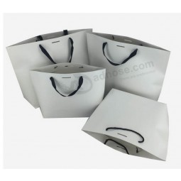Whlesale customized high quality Small Gifts Jewelry Packing Carrier Bag