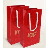 Whlesale customized high quality New Paper Bag for Cosmetic Box Packaging
