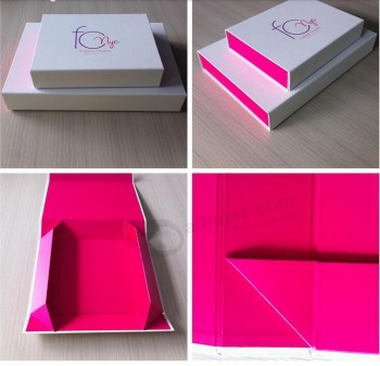 Whlesale customized high quality Cardboard Foldable Collapsible Packing Box