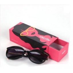 WhoLesaLe maßgeschneiderte hochWertige Luxus karton schuBLadenverpackung geschenkBox für gLäser verpackung