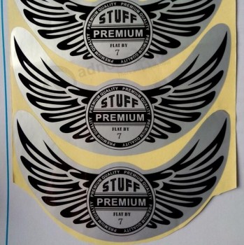 Customized high quality Transparent Self-Adhesive PVC Sticker with your logo