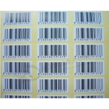 Wholesale customized high quality Paper Barcode Label Sticker with your logo