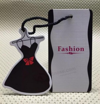 Customized high quality Hot Selling Design Garments Instruction Hangtags for Clothing with your logo