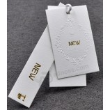 Customized high quality Printed Garment Paper Hang Tag with your logo