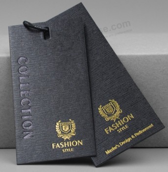 Customized high quality Brand Clothing Hang Tags with your logo