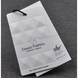 Customized high quality Cloth Hang Tag Label Printing Garment Hang Tags with your logo