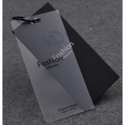 Customized high quality Printed Hang Garment Paper Tag with your logo