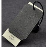 PersonnaLisé de haute quaLité de Luxe design hangtag étiquette voLante tag vêtement