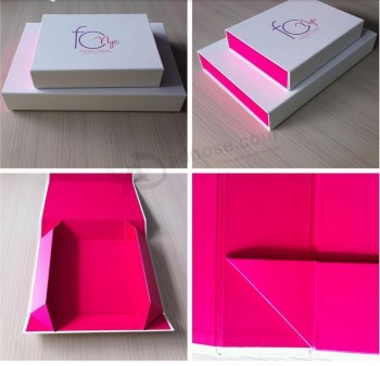 Customized high quality Cardboard Foldable Collapsible Packing Box with your logo