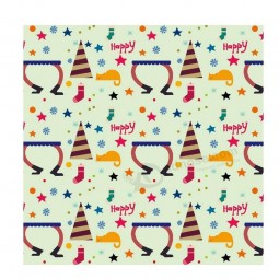 Customized high quality Wrapping Paper for Christmas Gift Packing with your logo