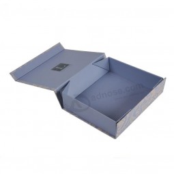 Customized high-end Custom Logo Foldable Paper Clothes Packing Box with your logo