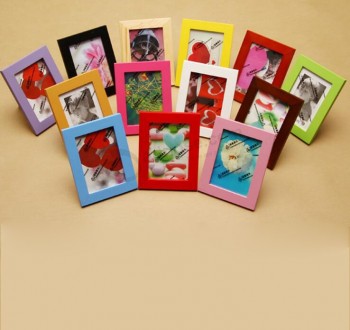 Factory Direct Sale Wholesale Pure Handmade Solid Wood Photo Frame with Size 5", 6′, 7", 8", A3, A4, etc