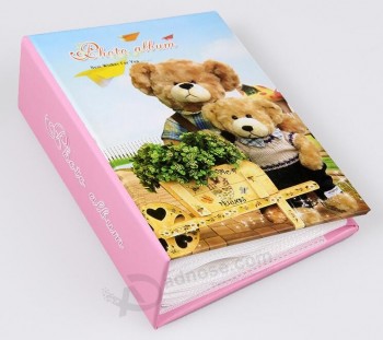Factory Wholesale 6" Color Printing Paper Cover Photo Album with PP Inner Sheet
