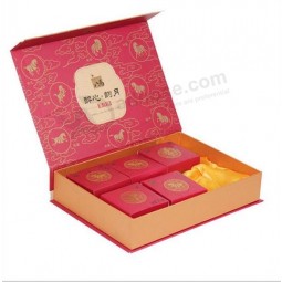 Professionnel personnalisé haut-Boîte de mooncake d'impression de catégorie et boîte de thé