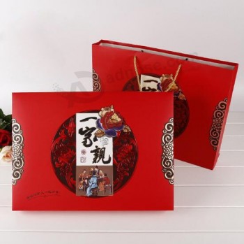 Customized 8 Pieces of High-Grade Hand Mooncake Box, Mooncake Gift Box