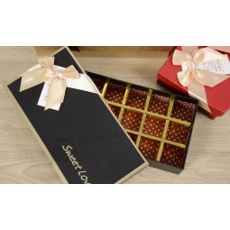 18 Griglie di scatola di imballaggio di cioccolato, scatola di caramelle, scatola regalo di carta