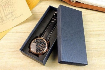 Scatola di orologi da regalo in carta speciale con copertina di carta rettangolare, confezione da regalo in confezione regalo