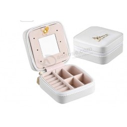 Creative Fashionable Portable PU Leather Jewelry Box