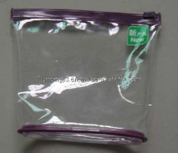Wholesale customized high-end Eco-Friendly Transparent PVC Promotion Bag