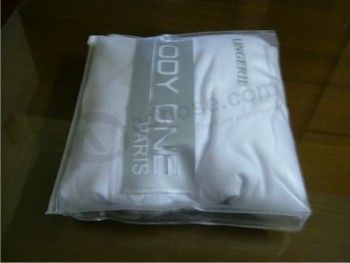 Wholesale customized high-end Custom Printing PVC Garment Packaging Bag