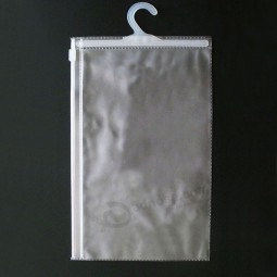Großhandel angepasst hoch-Ende billige ckear PVC-taste tasche mit haken