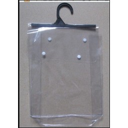 Großhandel angepasst hoch-Ende Kreuzstich Haken Tasche Plastiktüten PVC Unterwäsche Taschen
