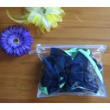 En gros personnalisé haut-Fin Pvc fermeture à glissière sac à fermeture à glissière sacs sous-vêtements auto-style