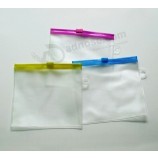 批发定制高-结束PVC拉链袋，吊牌袋，磨砂内衣袋