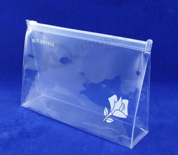 Wholesale customized high-end Heat Seal Soft Plastic Logo Ziplock EVA Flat Bag