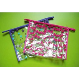 Großhandel angepasst hoch-Ende heißer Verkauf klar Druck PVC Stift Tasche