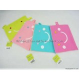 Wholesale customized high-end 2017 Custom Printing PVC Smile Stationery Bag