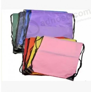 Customized high quality Color Waterproof PVC Small Drawstring Bag