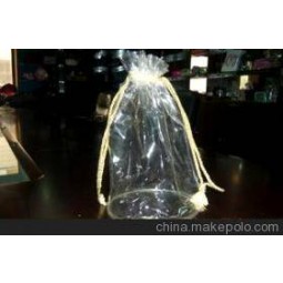 Customized high quality Waterproof Transparent PVC Drawstring Bag