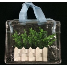 Maßgeschneiderte hochwertige eva schmuck schutz taschen transparent reißverschluss taschen