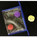 定制高品质透明eva非-编织袋侧拉链袋