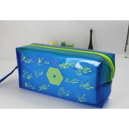 Maßgeschneiderte hochwertige bunte wasserdichte Reißverschluss Kunststoff PVC Stift Tasche