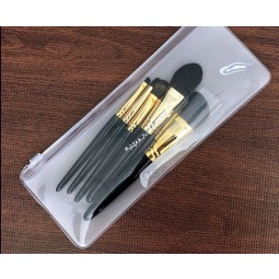 Maßgeschneiderte hochwertige eva portable ziplock kosmetische pinsel taschen