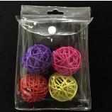 Customized high quality EVA Moisture - Proof Plastic Bags Transparent Packaging Button Bags