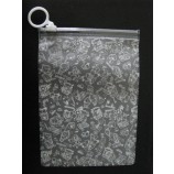 Customized high quality Plain Pattern Waterproof Zipper PVC Flat Pocket
