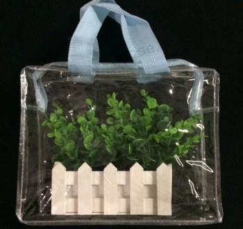 Saco de alta qualidade personalizado eva saco de armazenamento de zíper saco transparente