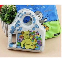 Personalizado de alta calidad lindo pequeño elefante niños impermeable baño juguetes libro