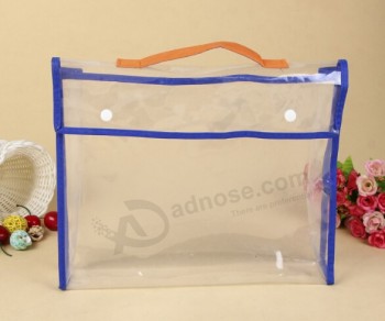 Bolsas de cremallera de alta calidad personalizadas bolsas de ropa bolsa de almacenamiento bolsa de eva de cosmético