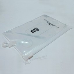 Aangepaste hoge kwaliteit helder afdrukken Pvc hanger haak tas voor halloween geschenkverpakkingen