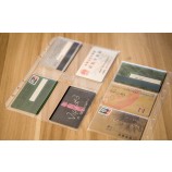 맞춤형 고품질 에코-친화적 인 명확한 Pvc 비닐 카드 가방