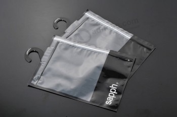 Aangepaste hoge kwaliteit 2017 nieuwe ontwerp op maat duurzame Pvc hanger tas