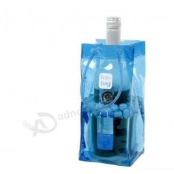 Maßgeschneiderte hochwertige Öko-Freundliche klare PVC-Wein-Tasche mit Griffen